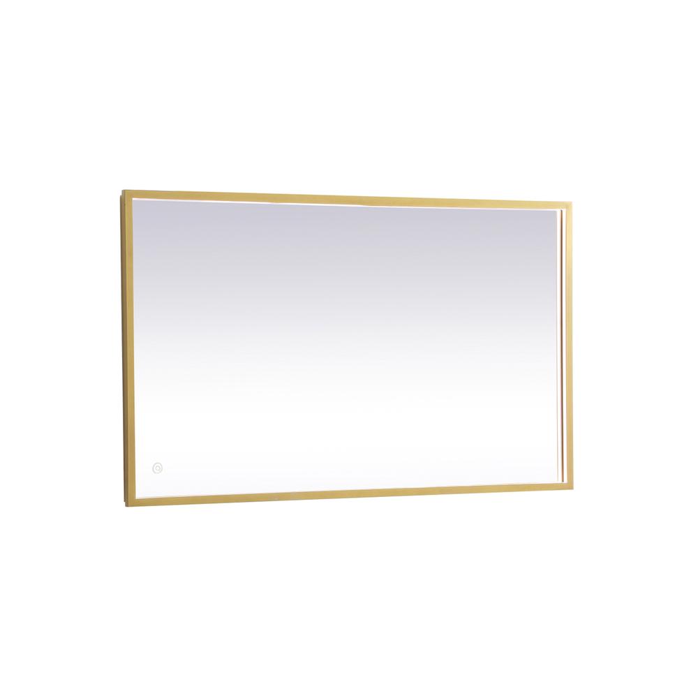 Pier 24x40 inch LED mirror with adjustable color temperature. Picture 1