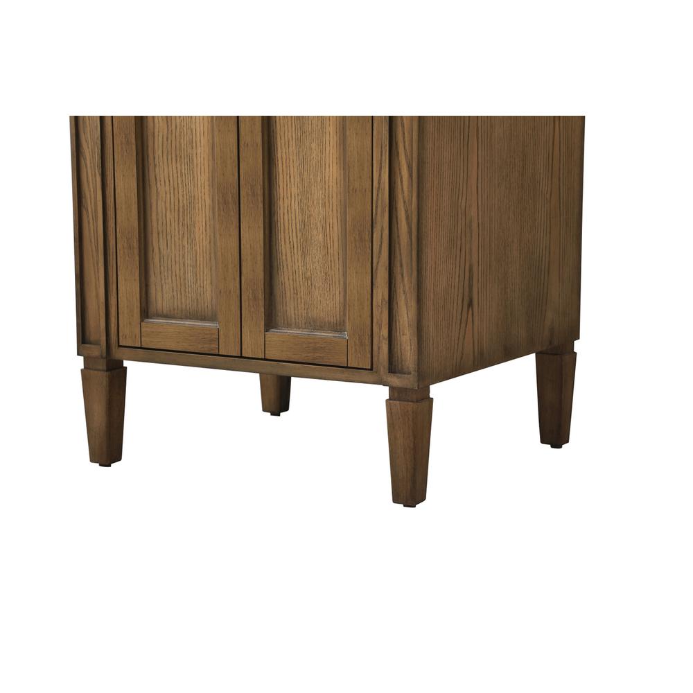 24 inch Single bathroom vanity in driftwood. Picture 13
