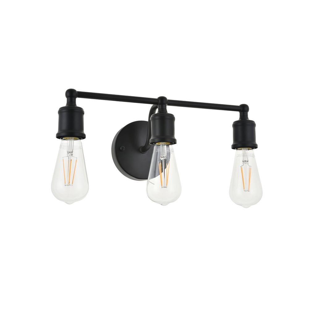 Serif 3 light black Wall Sconce. Picture 4