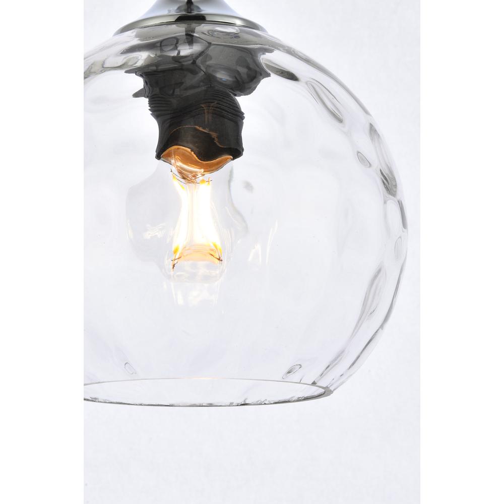 Cashel 6 inch chrome pendant. Picture 5