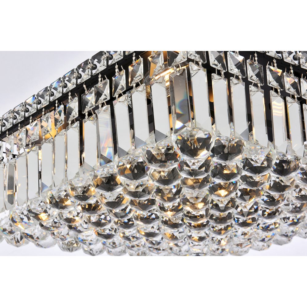 Maxime 16 Inch Black Flush Mount. Picture 4
