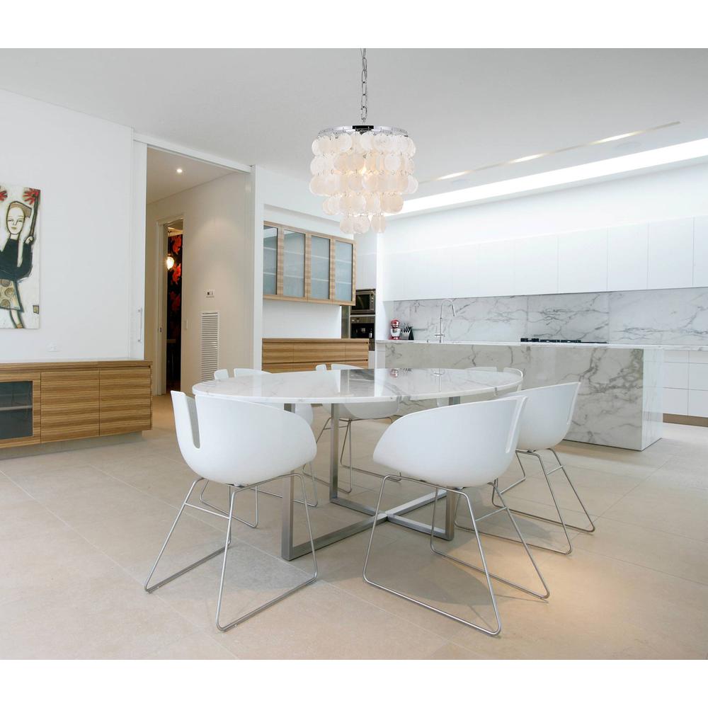 Selene 1 light Chrome Pendant. Picture 12
