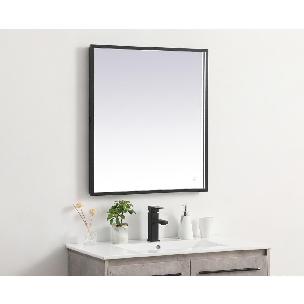 Pier 27x30 inch LED mirror with adjustable color temperature. Picture 4