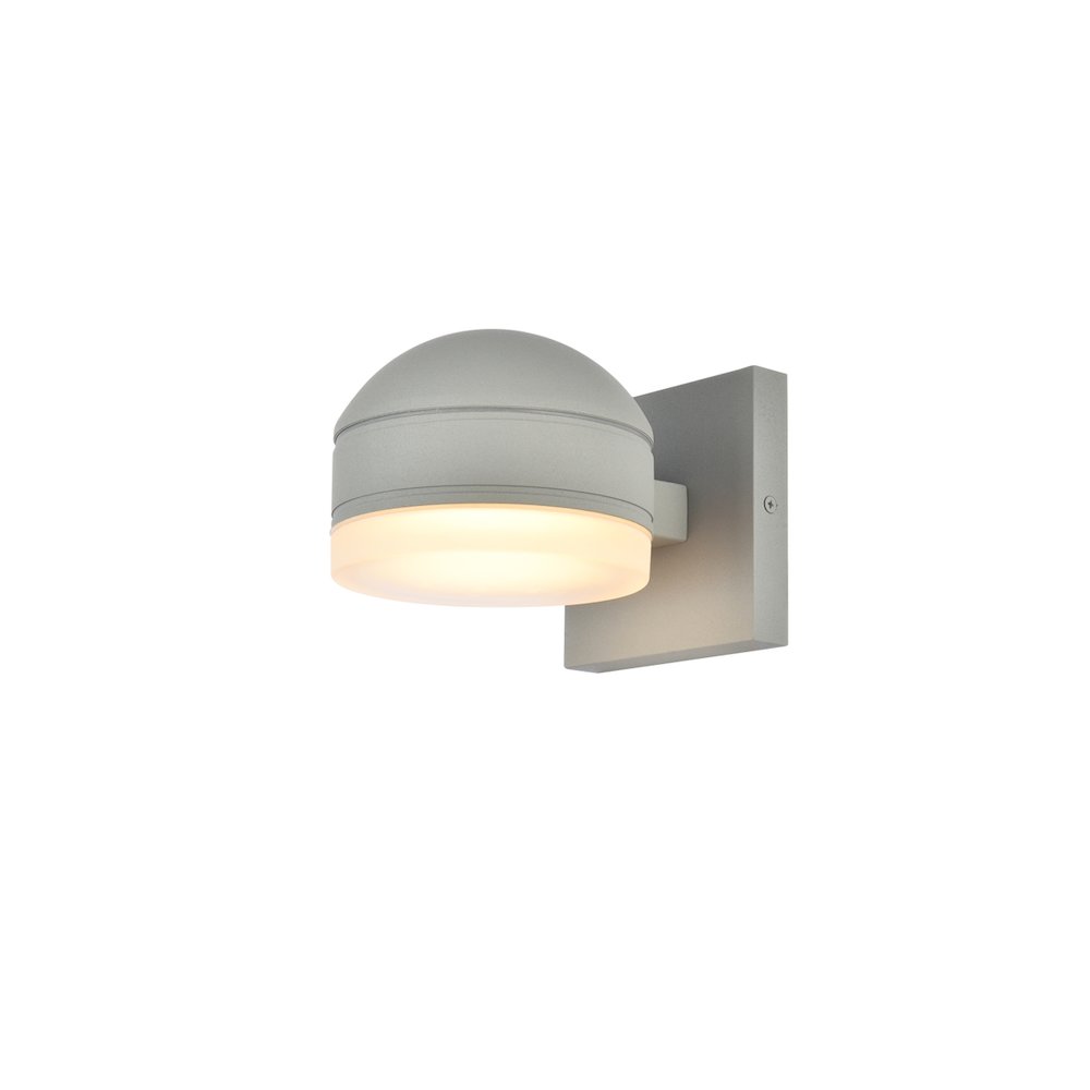 Raine Integrated Led Wall Sconce In Silver. Picture 2