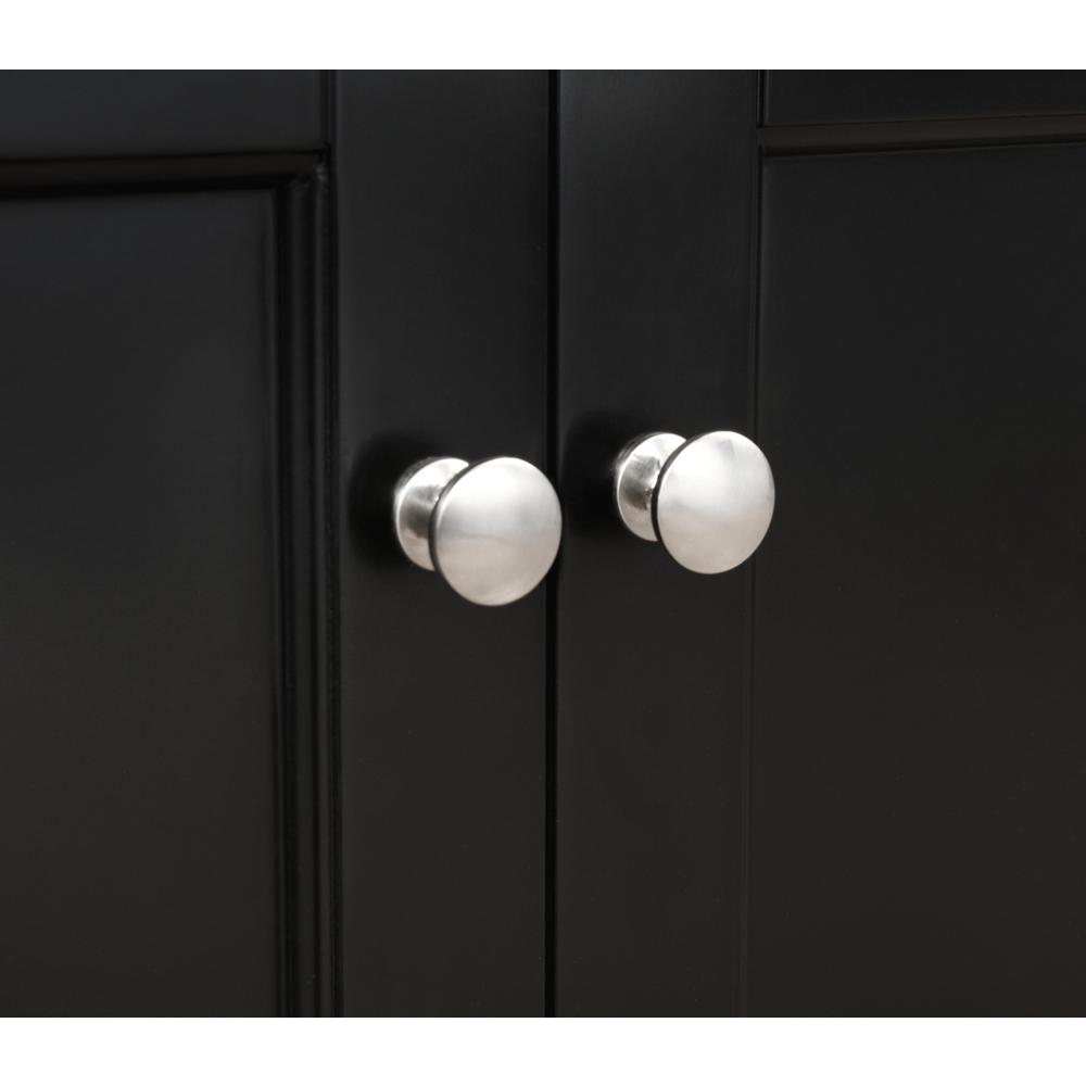 30 inch Single bathroom vanity in Black. Picture 12