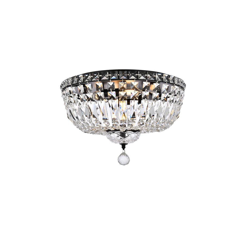 Tranquil 16 inch black flush mount. Picture 1