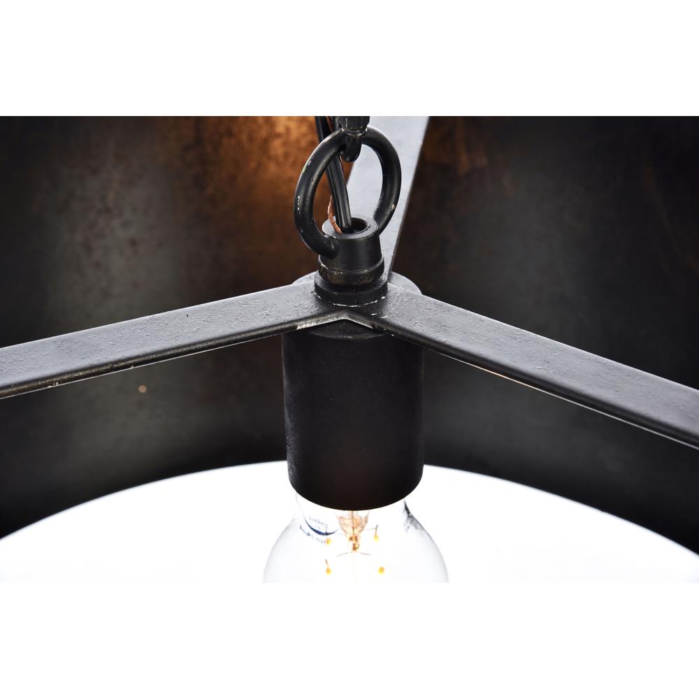 Miro Collection Pendant D15 H9.25 Lt:1 Vintage Black Finish. Picture 5