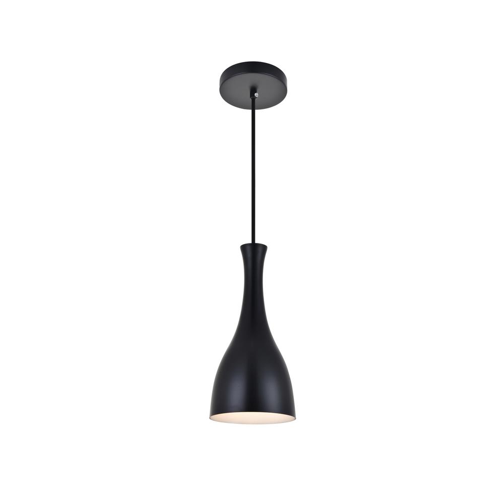 Aiken 1 Light Black Pendant. Picture 6