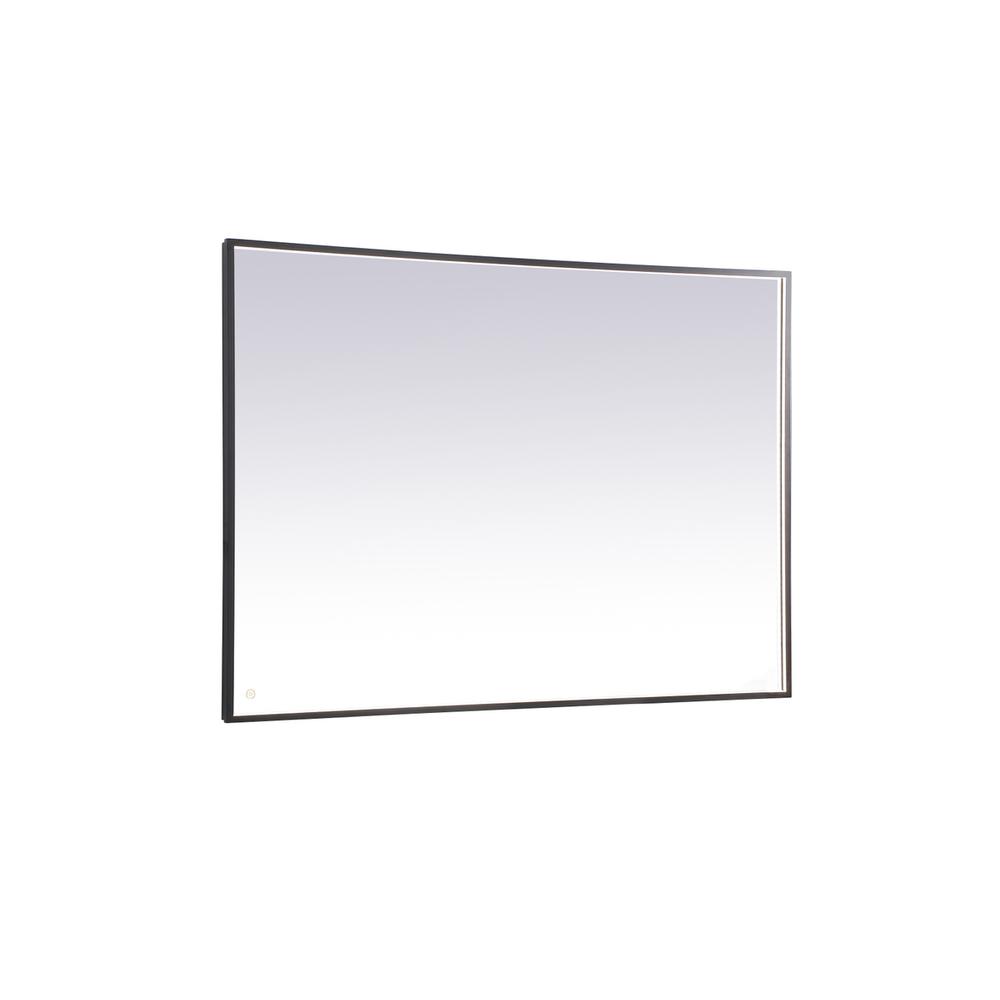Pier 42x60 inch LED mirror with adjustable color temperature. Picture 1
