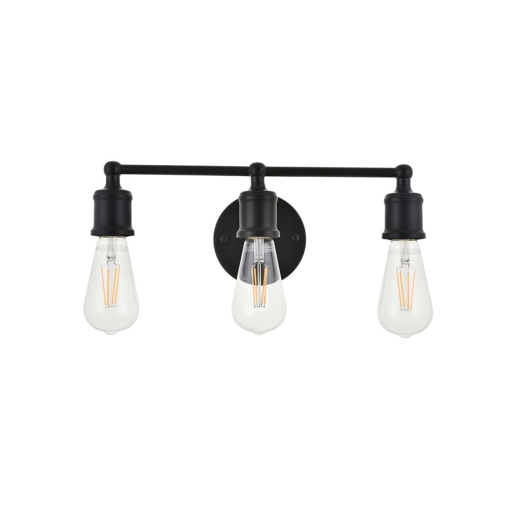 Serif 3 light black Wall Sconce. Picture 2