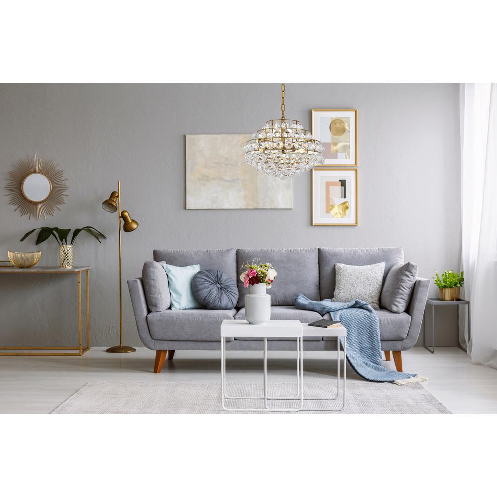 Savannah 18 inch pendant in brass. Picture 7