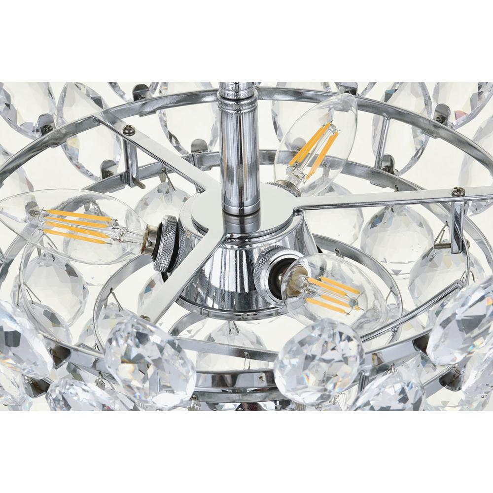 Emilia 14 inch pendant in chrome. Picture 5