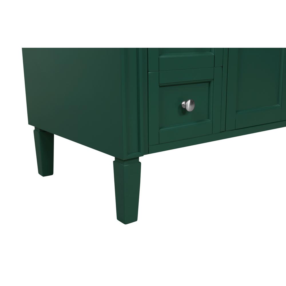 48 inch Single bathroom vanity in green. Picture 13
