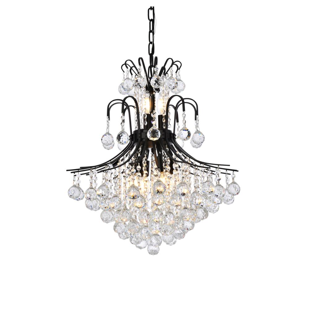 Toureg 22 inch black chandelier. Picture 2