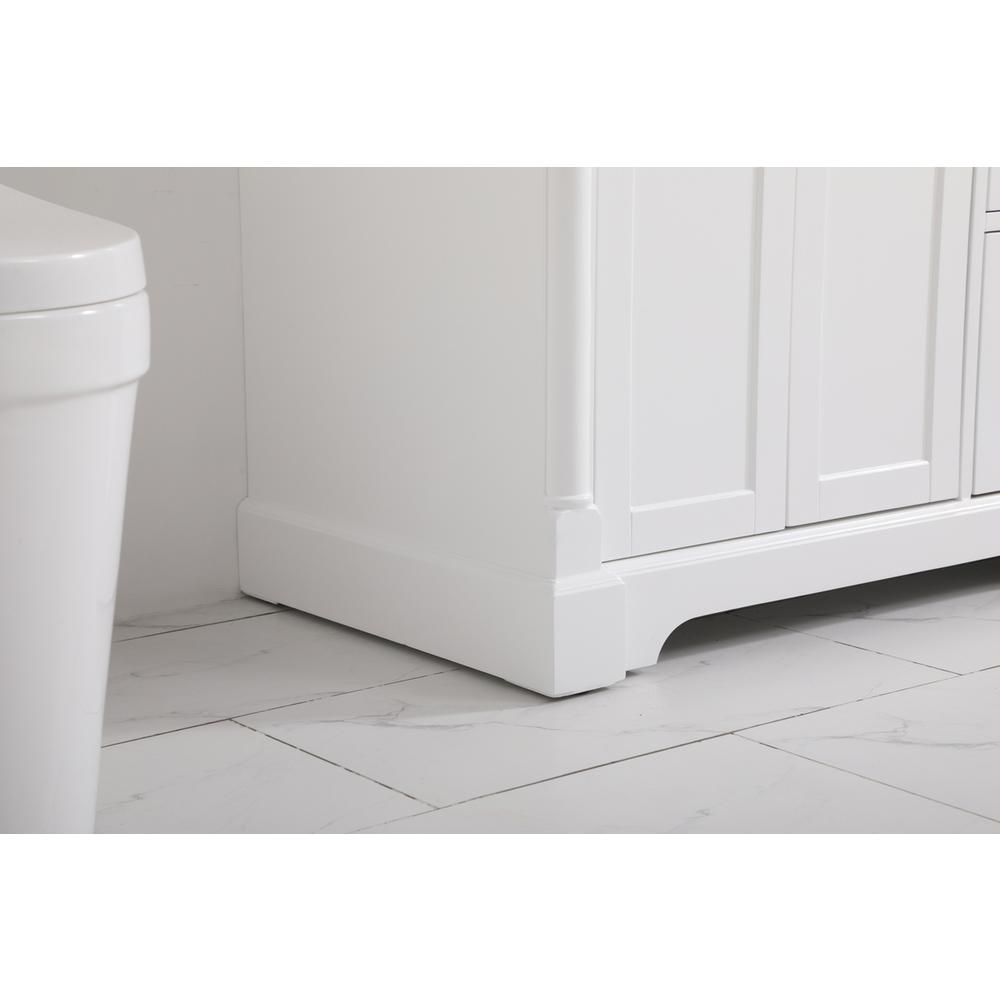36 inch Single bathroom vanity in  White. Picture 6
