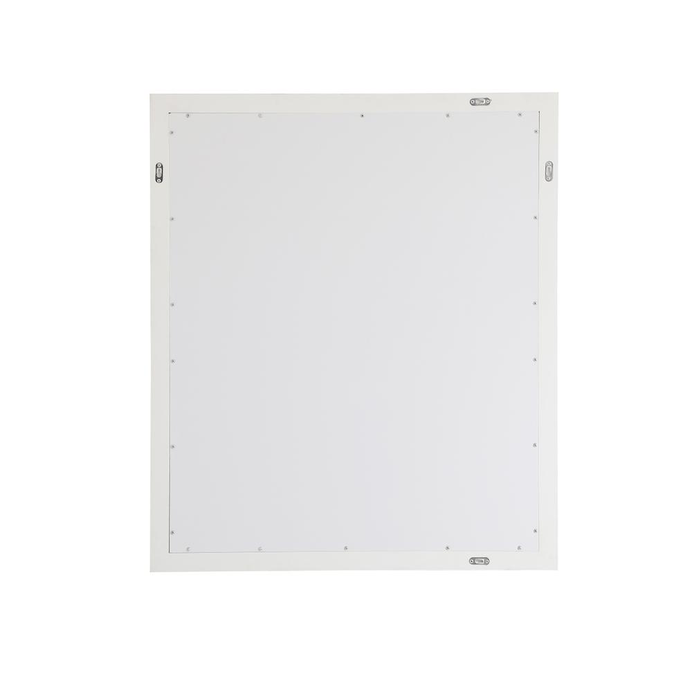 Aqua rectangle vanity mirror 42 inch in White. Picture 9