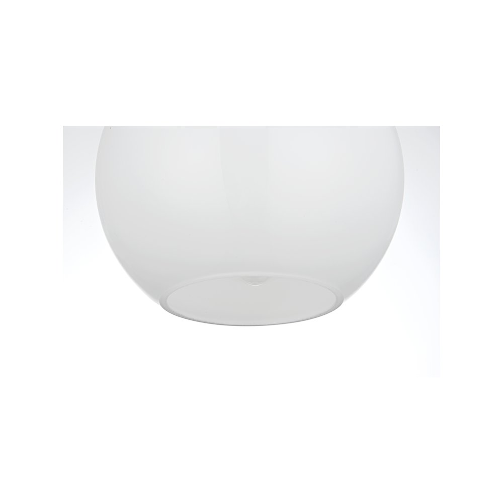 Baxter 36 Inch Pendant Frosted White Shade in Satin Gold. Picture 4