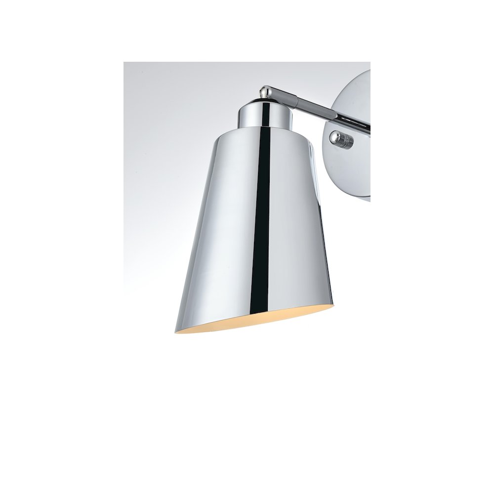 Halycon 5 Inch Wall Sconce in Chrome. Picture 4