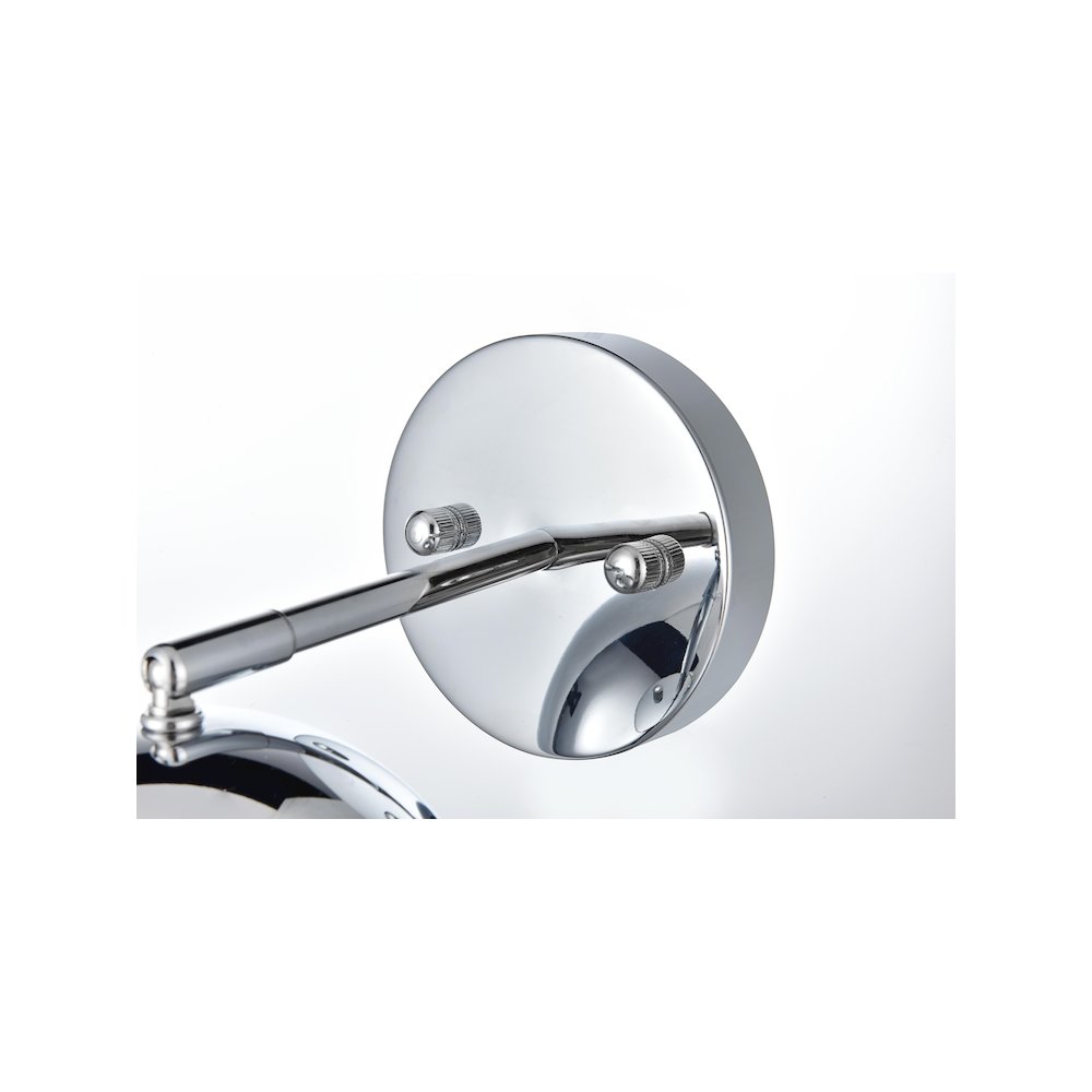 Othello 6 Inch Wall Sconce in Chrome. Picture 5
