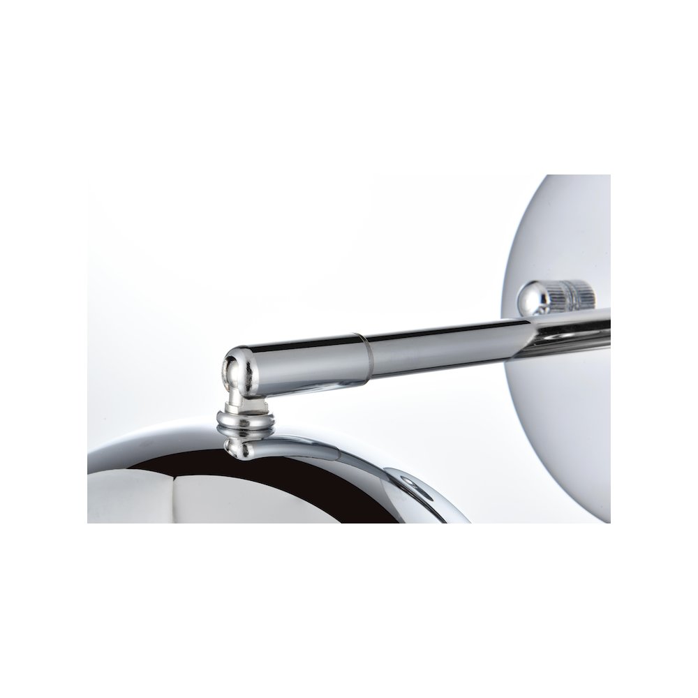 Othello 6 Inch Wall Sconce in Chrome. Picture 6