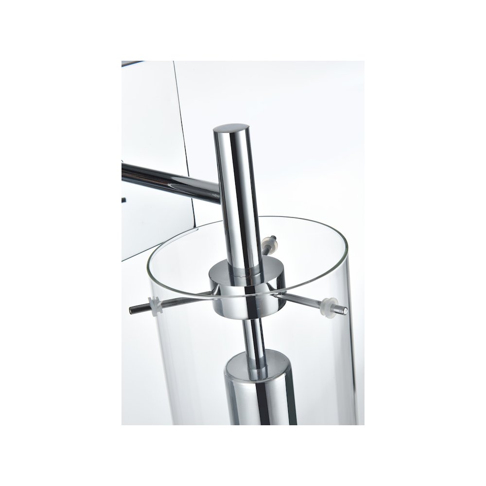 Savant 4.5 Inch Wall Sconce Clear Shade in Chrome. Picture 5