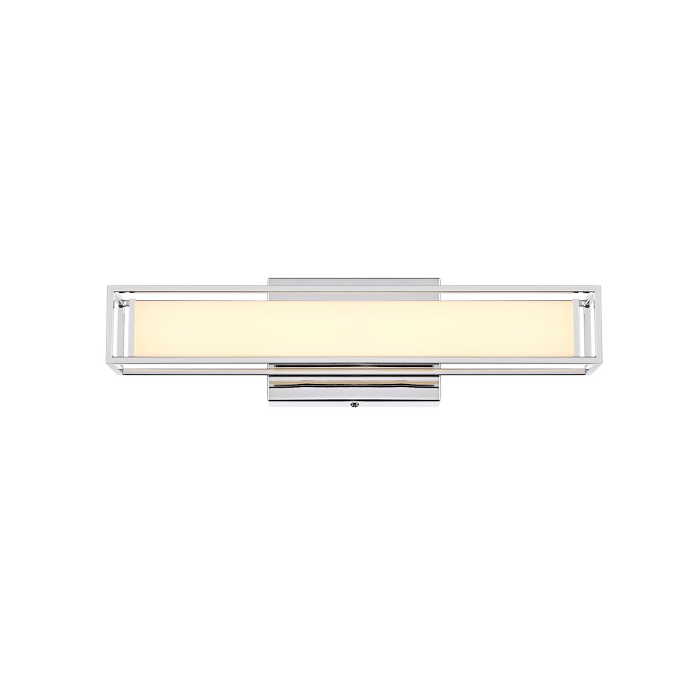Aden 16 Inch Led Wall Sconce In Chrome. Picture 1