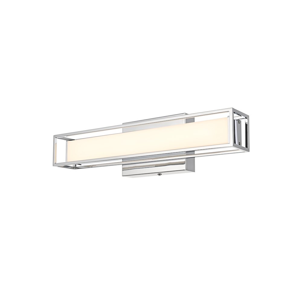 Aden 16 Inch Led Wall Sconce In Chrome. Picture 3