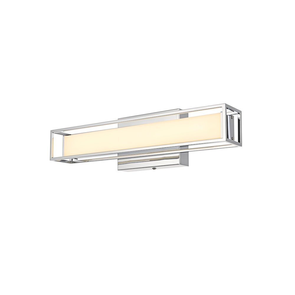 Aden 16 Inch Led Wall Sconce In Chrome. Picture 4