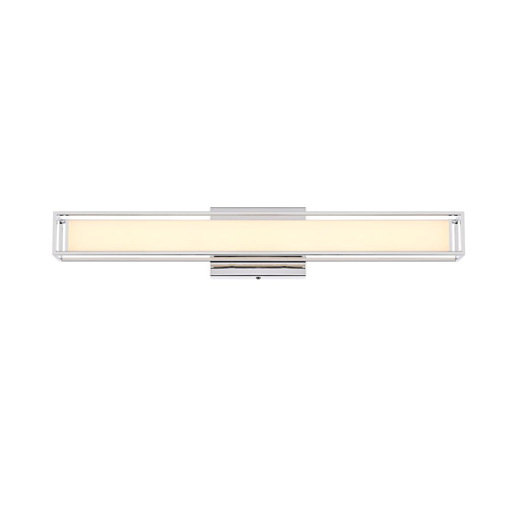 Aden 24 Inch Led Wall Sconce In Chrome. Picture 1