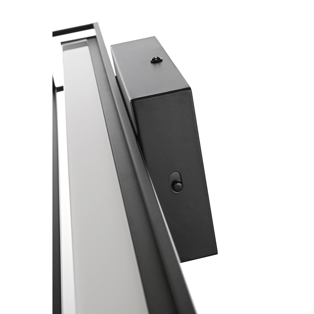 Aden 36 Inch Led Wall Sconce In Black. Picture 7