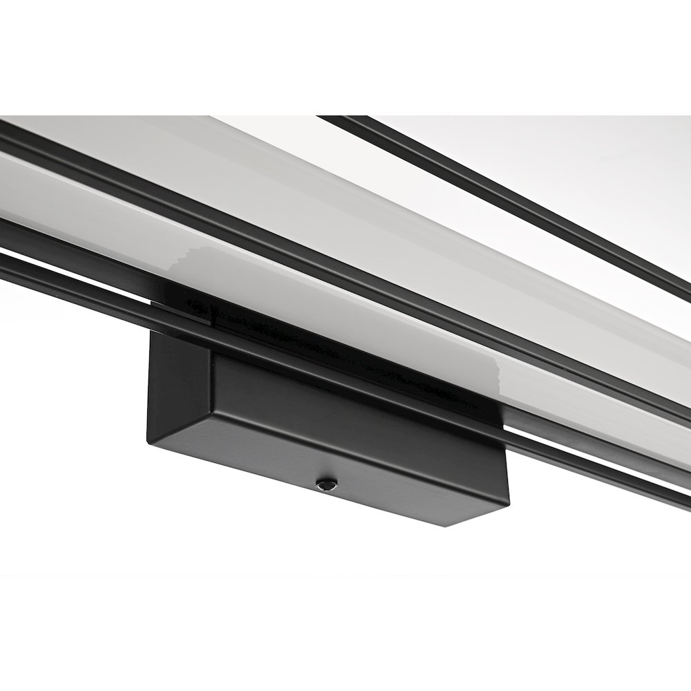 Aden 36 Inch Led Wall Sconce In Black. Picture 8
