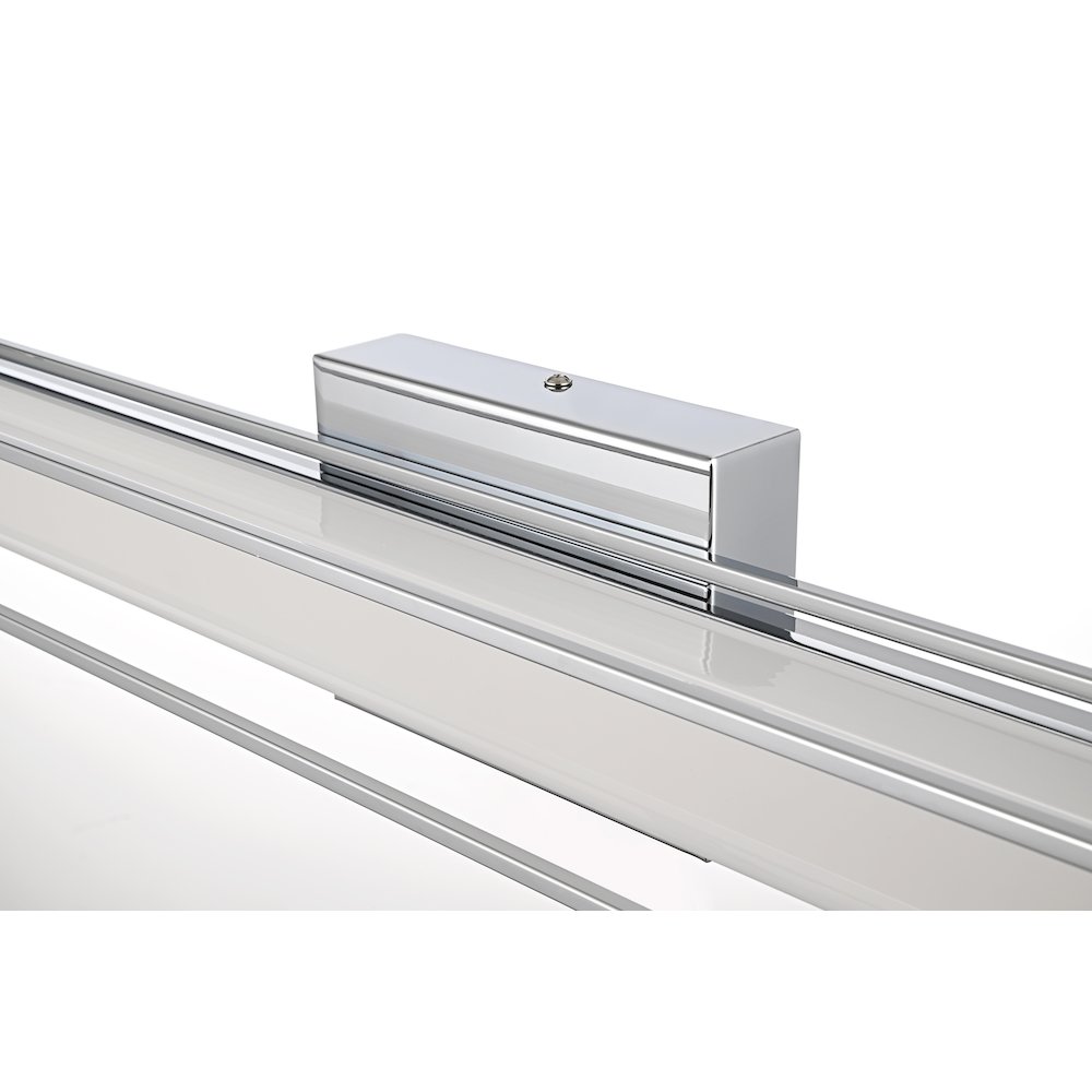 Aden 36 Inch Led Wall Sconce In Chrome. Picture 8