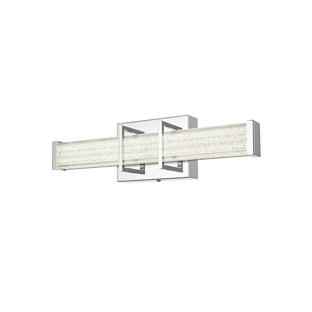 Ivaan 16 Inch Led Wall Sconce In Chrome. Picture 5