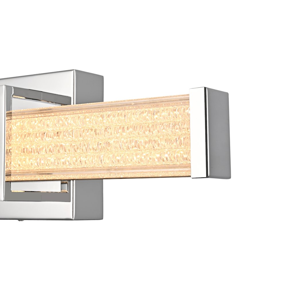 Ivaan 16 Inch Led Wall Sconce In Chrome. Picture 8