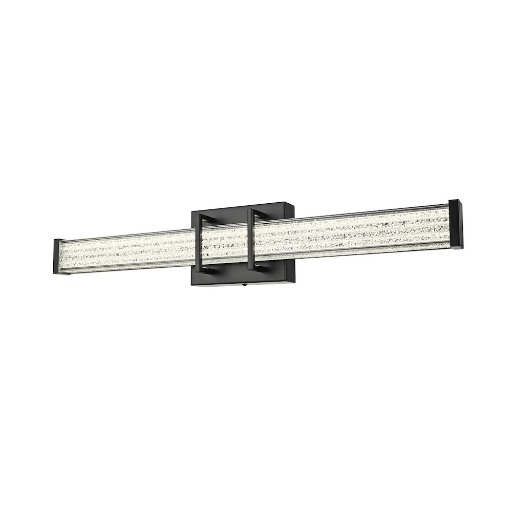 Ivaan 24 Inch Led Wall Sconce In Black. Picture 5