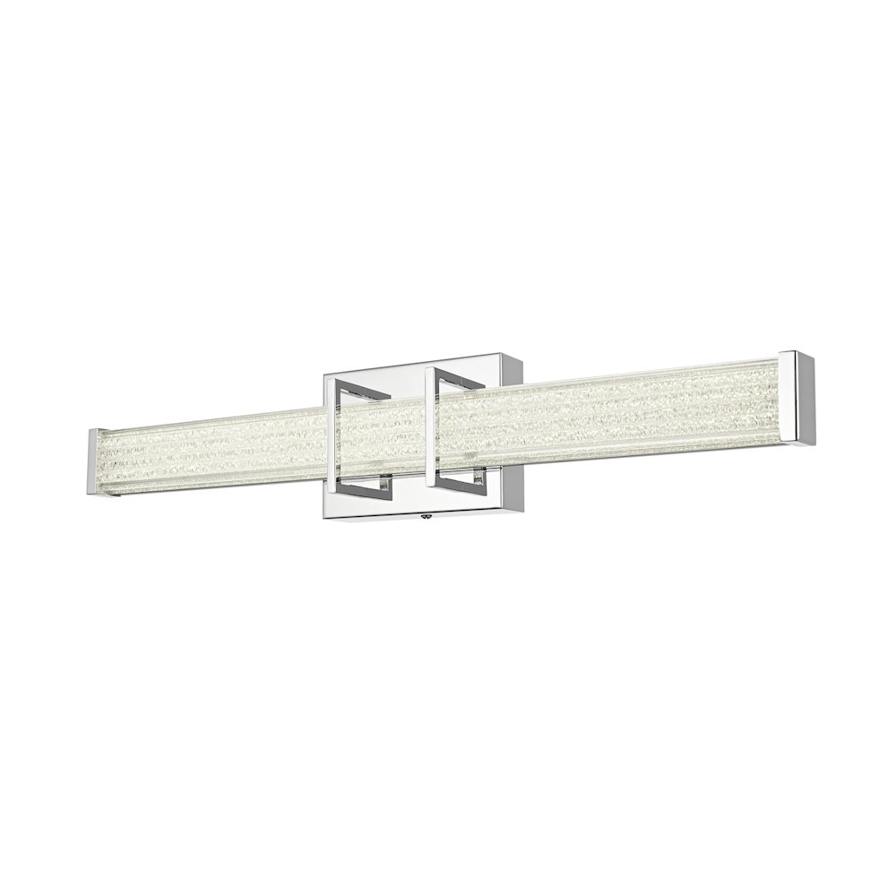 Ivaan 24 Inch Led Wall Sconce In Chrome. Picture 5