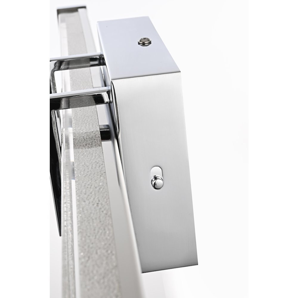 Ivaan 24 Inch Led Wall Sconce In Chrome. Picture 7