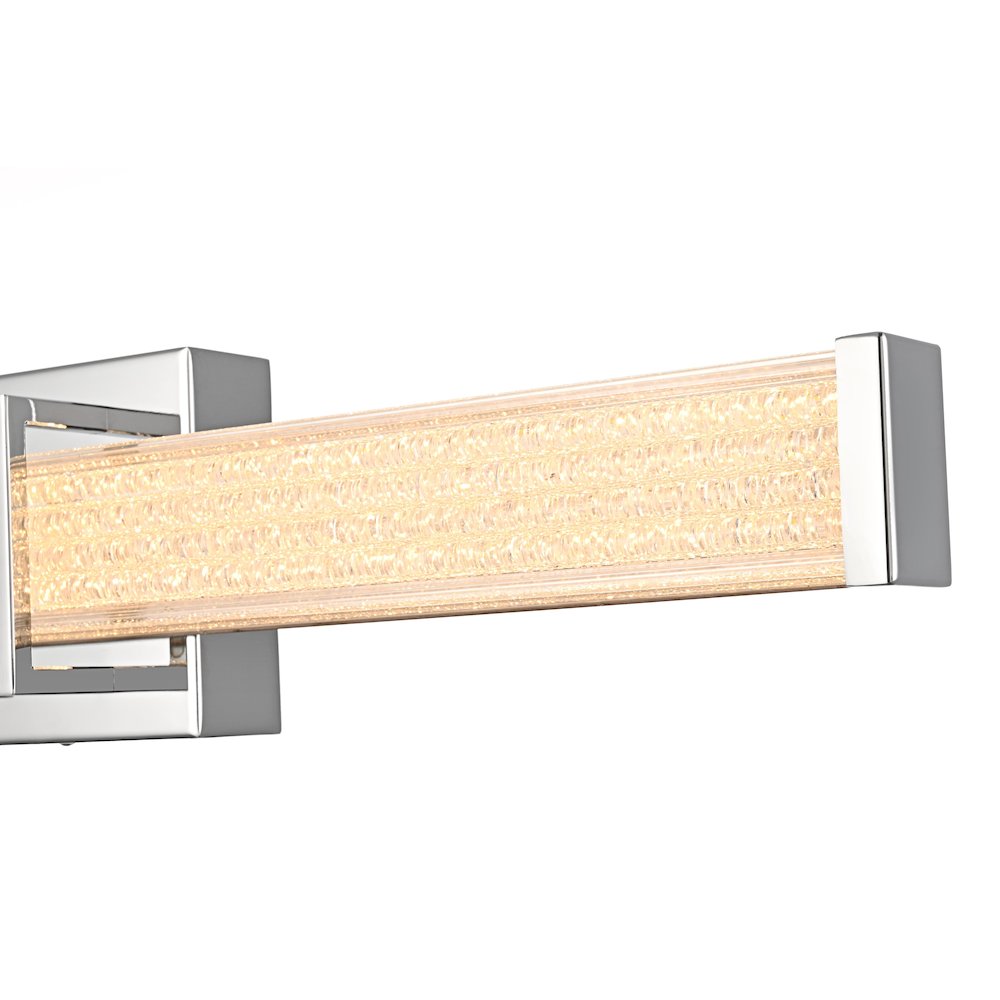Ivaan 24 Inch Led Wall Sconce In Chrome. Picture 8