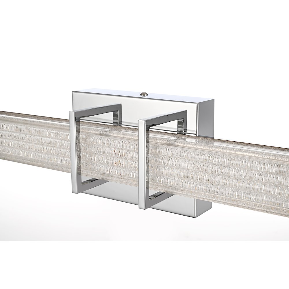 Ivaan 36 Inch Led Wall Sconce In Chrome. Picture 6