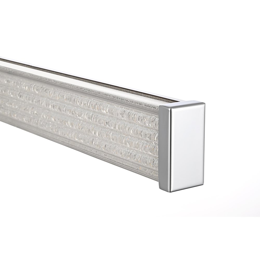 Ivaan 36 Inch Led Wall Sconce In Chrome. Picture 8