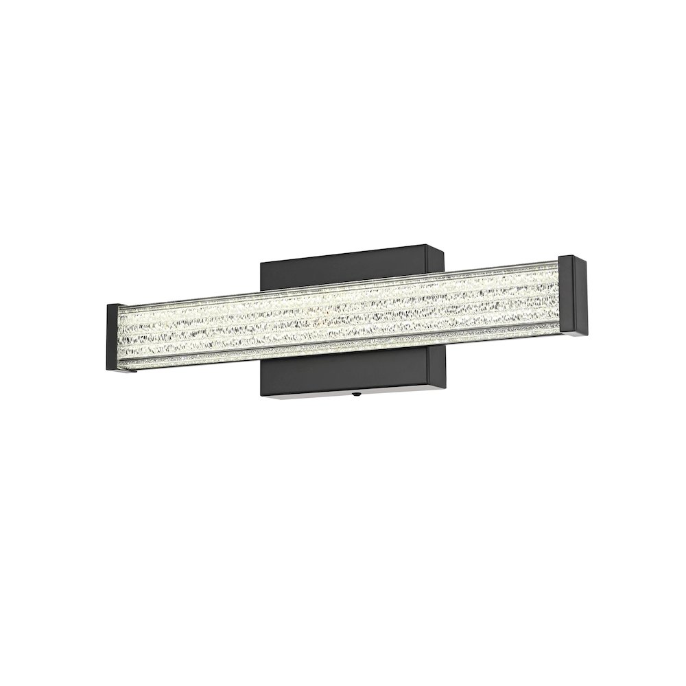 Jaxx 16 Inch Led Wall Sconce In Black. Picture 5