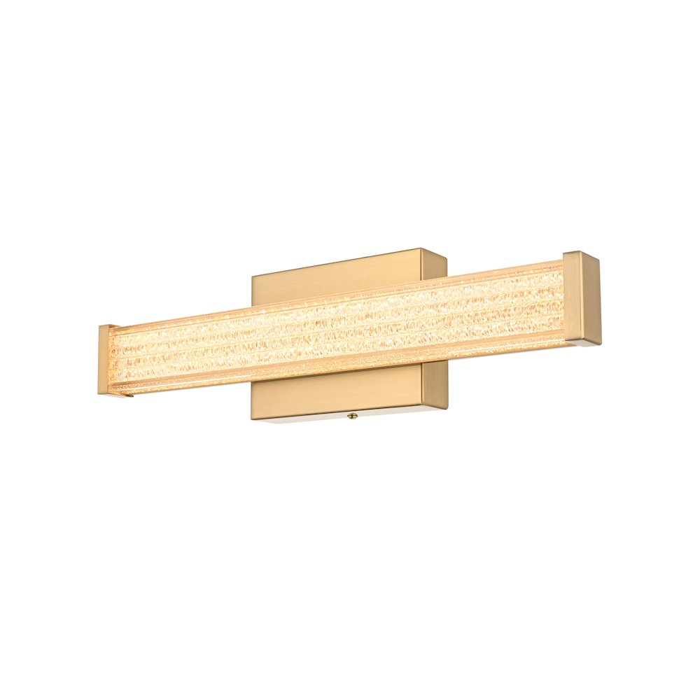 Jaxx 16 Inch Led Wall Sconce In Satin Gold. Picture 4