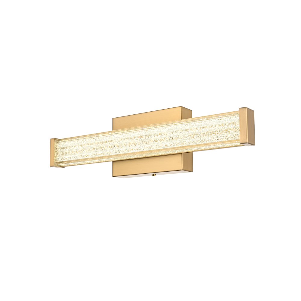 Jaxx 16 Inch Led Wall Sconce In Satin Gold. Picture 5