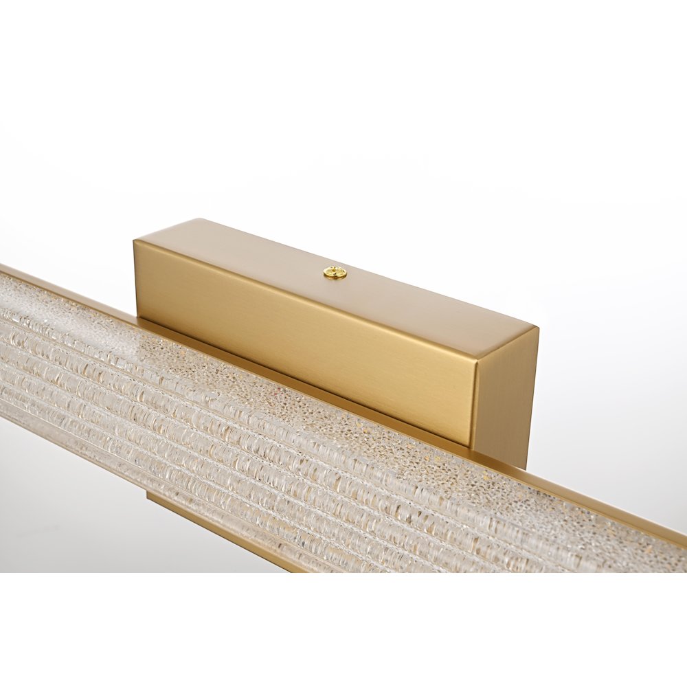Jaxx 16 Inch Led Wall Sconce In Satin Gold. Picture 6