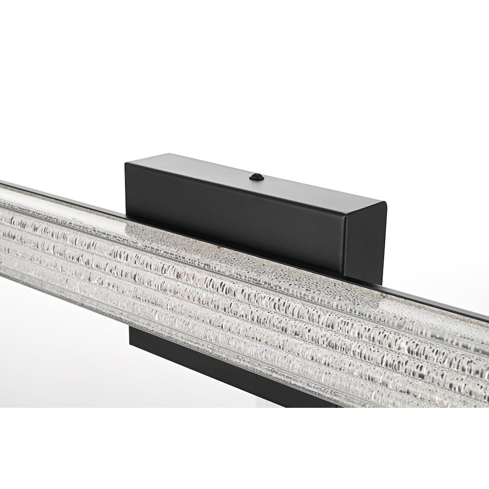 Jaxx 24 Inch Led Wall Sconce In Black. Picture 6