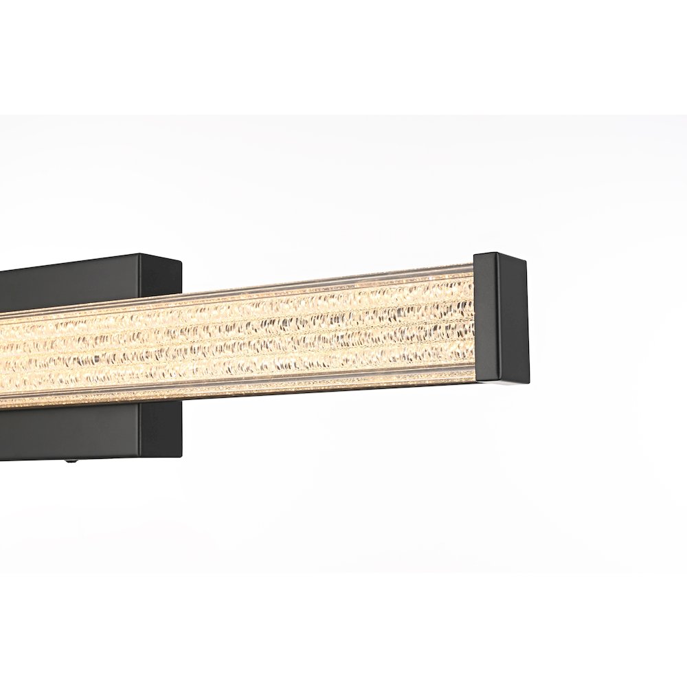 Jaxx 24 Inch Led Wall Sconce In Black. Picture 8