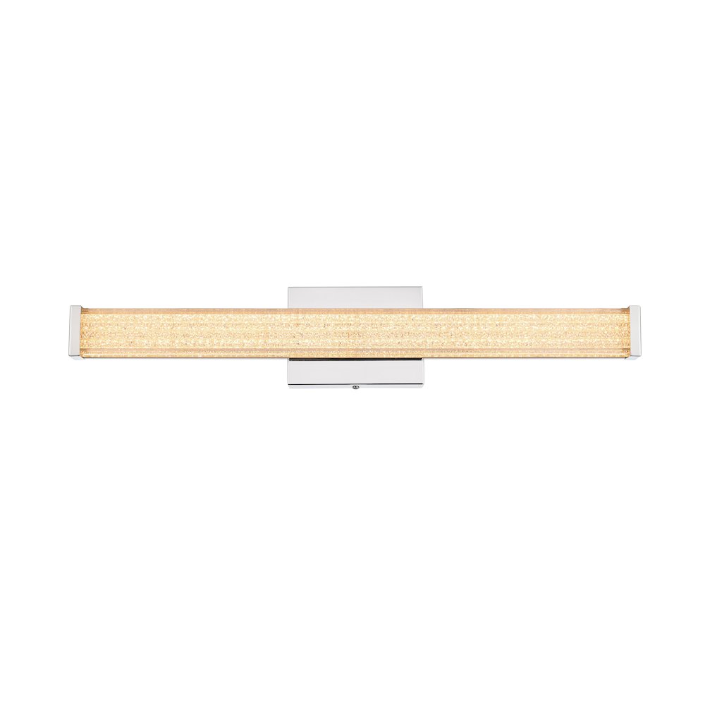 Jaxx 24 Inch Led Wall Sconce In Chrome. Picture 1