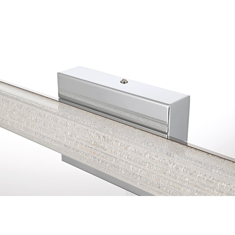 Jaxx 24 Inch Led Wall Sconce In Chrome. Picture 6