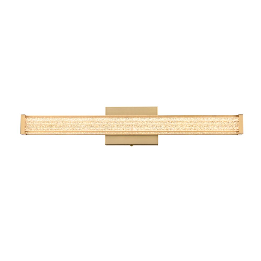 Jaxx 24 Inch Led Wall Sconce In Satin Gold. Picture 1