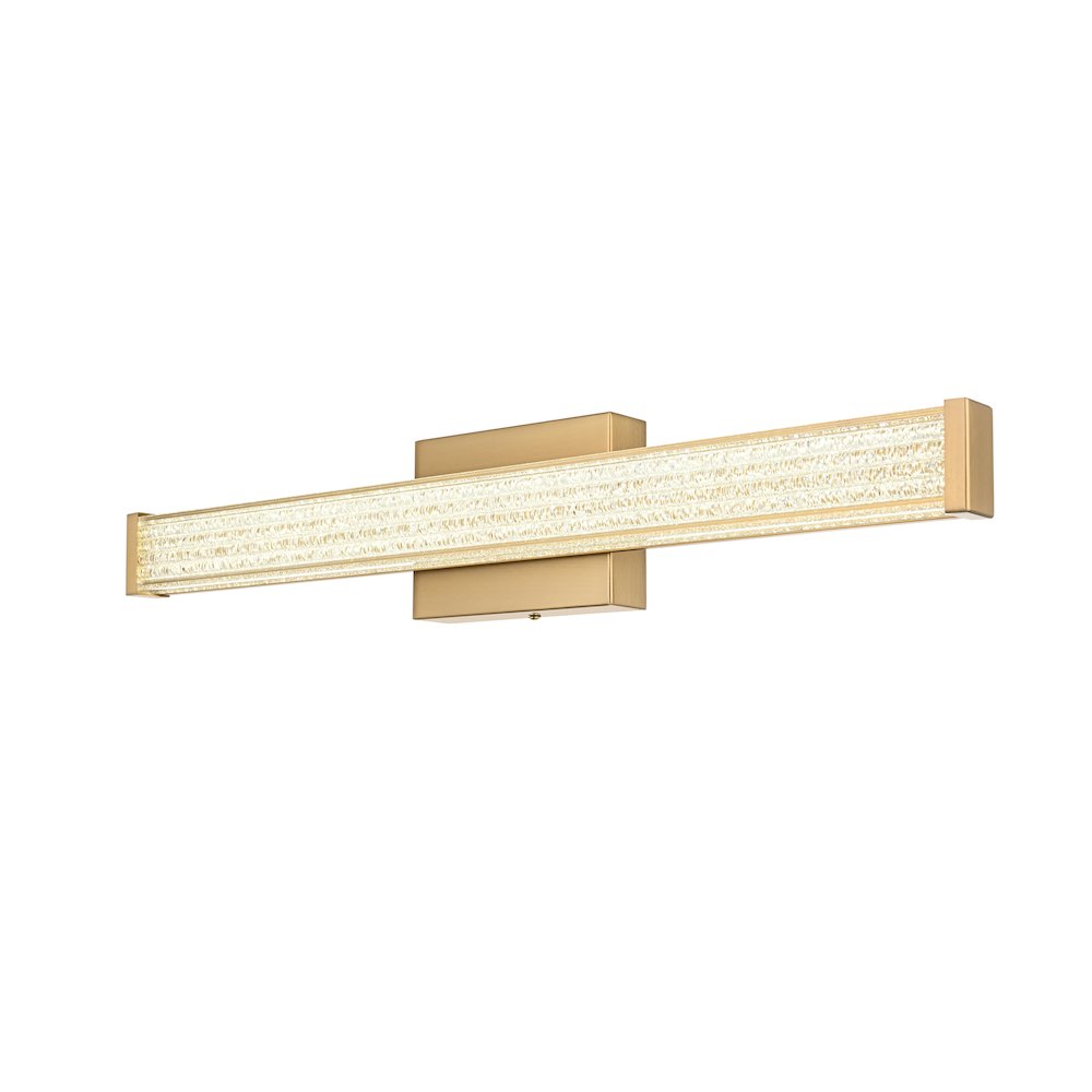 Jaxx 24 Inch Led Wall Sconce In Satin Gold. Picture 5